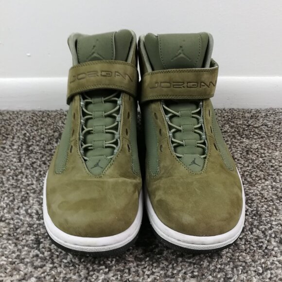 Nike Air Jordan 375296-221 Blase Mid Suede Urban Haze Dark Army Green Mens 9 main image 7